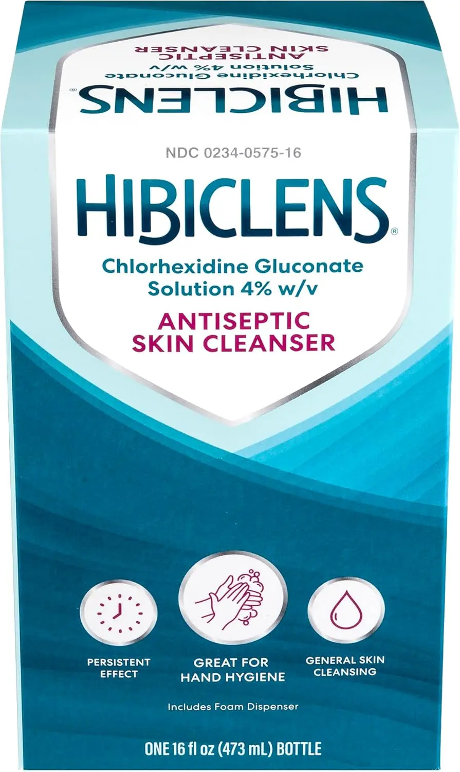 Hibiclens – Antimicrobial and Antiseptic Soap and Skin Cleanser – Foaming Pump Included – 16 oz – for Home and Hospital – 4% CHG - Image 3